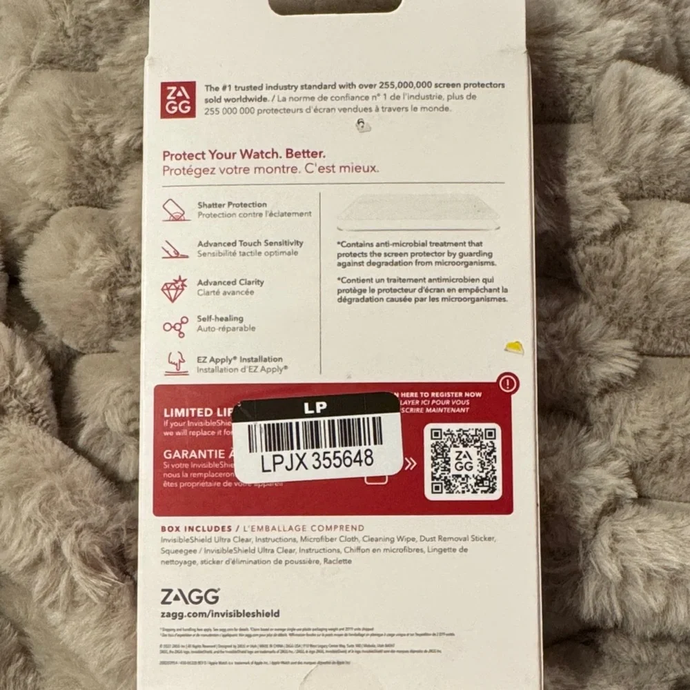 InvisibleShield Ultra Clear for Apple Watch SE